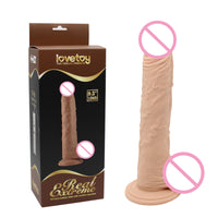 Lovetoy Adult Sex Products For Women 3 colors 24cm Realistic Dildo Big Dong Strong Sucker Penis Erotic Sex Toys Silicone Cock