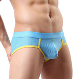 Men Boxer Briefs Trunks Underwear Shorts Bulge Pouch Breathable Underpants BKL