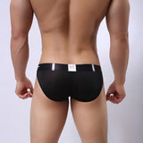 Sexy Mens Underwear Comfortable Briefs Shorts Pouch Soft Underpants BK/L