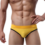 Men's Hot Sexy Lycra Jockstrap Underwear Boxer Brief Shorts Underpants BK L