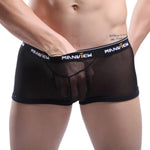 Men Ventilation Sexy Comfy Shorts Boxer Underpants Underwear BKL